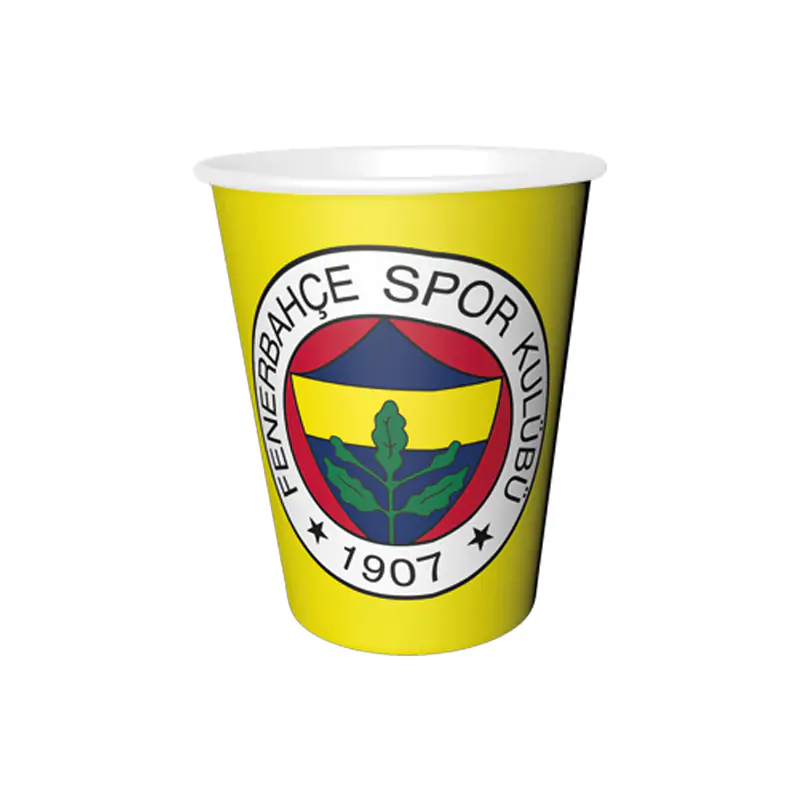 Fenerbahçe Kağıt Bardak 8'li