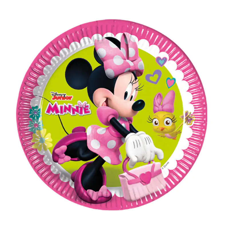 Minnie Happy Helpers Kağıt Tabak 8'li