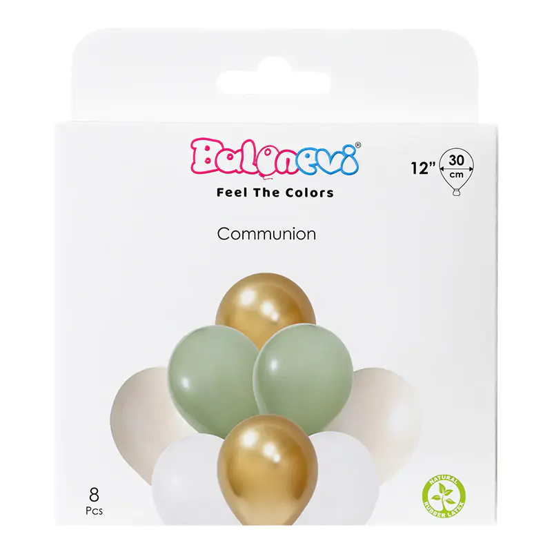 Communion 12'' Balon Seti 8'li