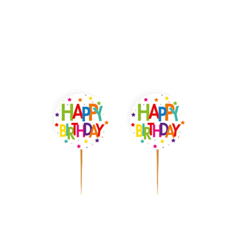Superstar Birthday Kürdan (10 Adet)