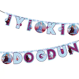 Frozen 2 Kişisel Harf Banner (2 m)
