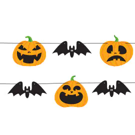 Halloween Pumpkin Banner (1,20 m)