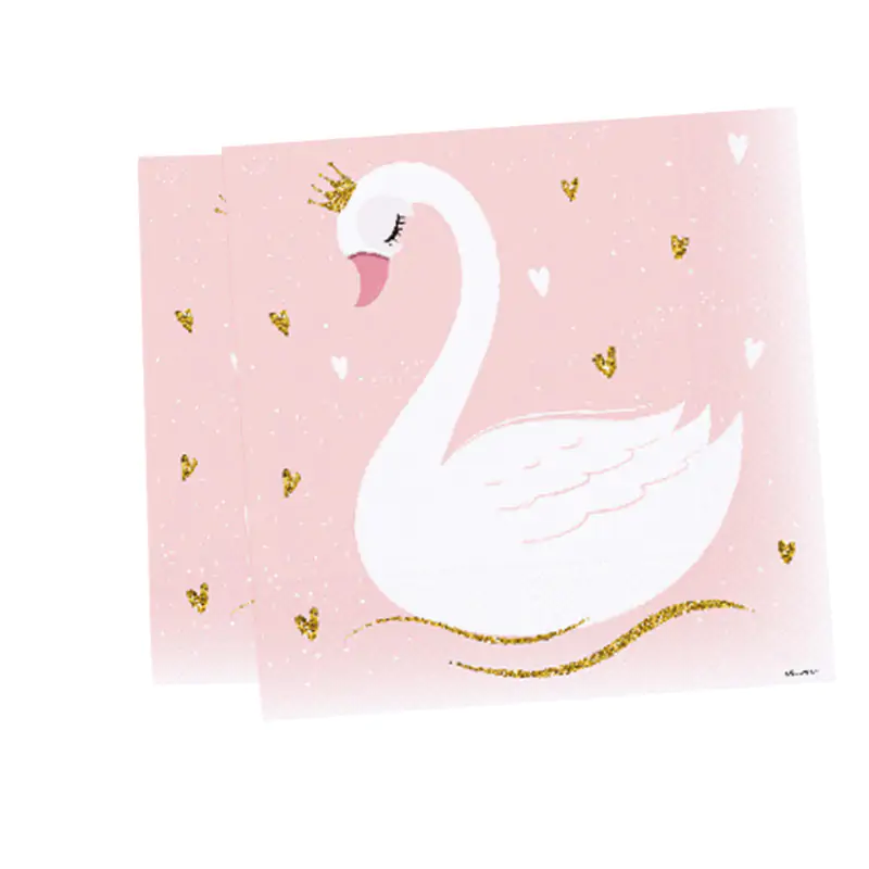 Swan Paper Napkin (33x33 cm)
