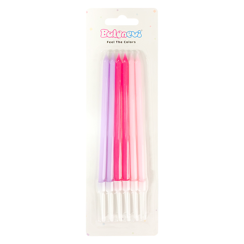 Pink Dreams Mixed Candles (6pcs)
