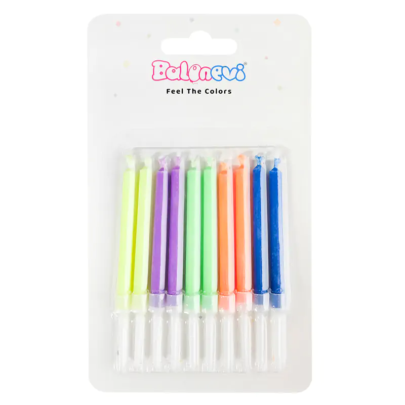 Color Flame Candles (10 Pcs)