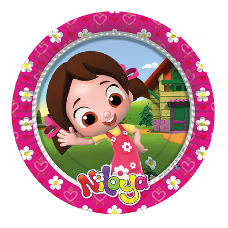 Niloya Paper Plates 8 PCS