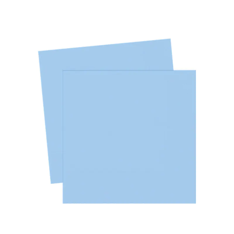 Pastel Light Blue Paper Napkin (33x33 cm)