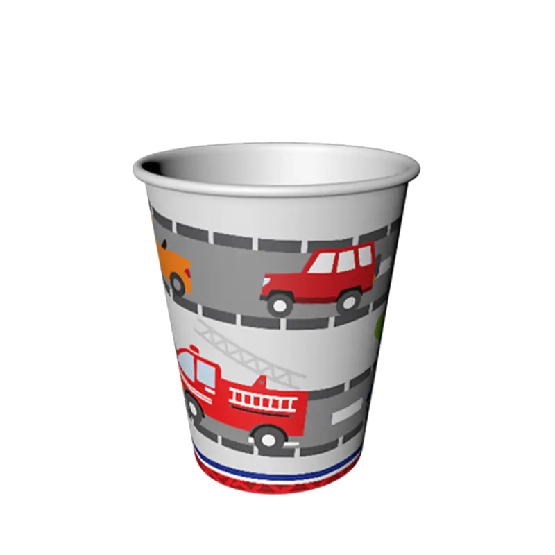 Traffic Paper Cups 8 PCS