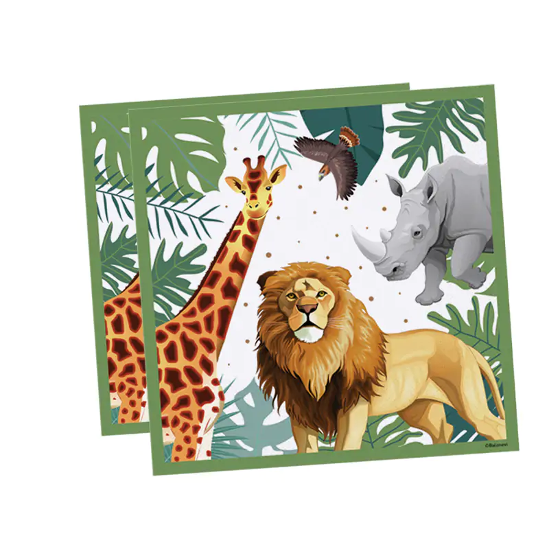 Wild Life Paper Napkin (33x33 cm)