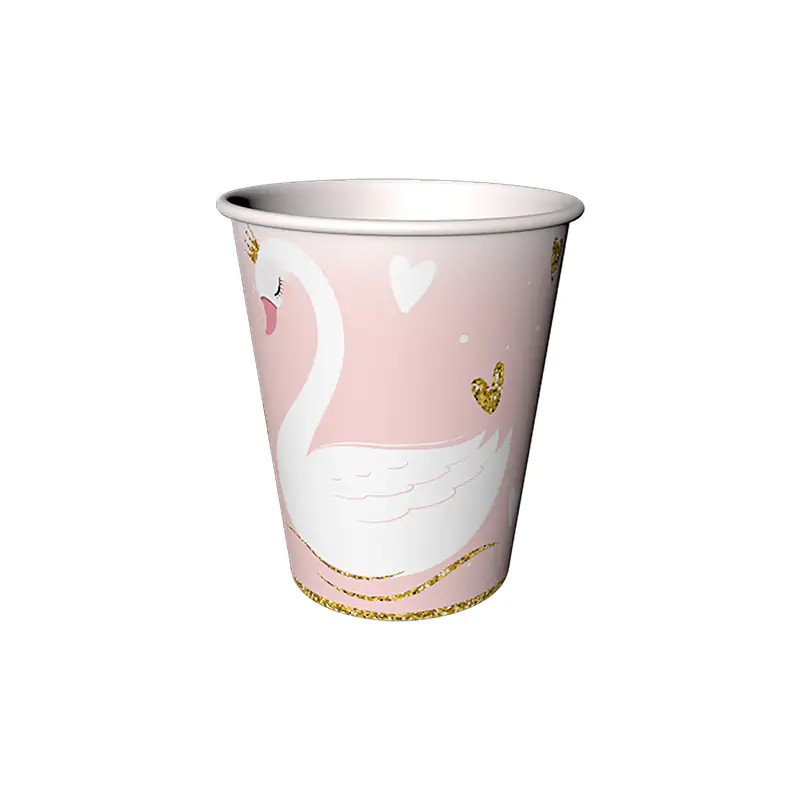 Swan Paper Cups 8 PCS
